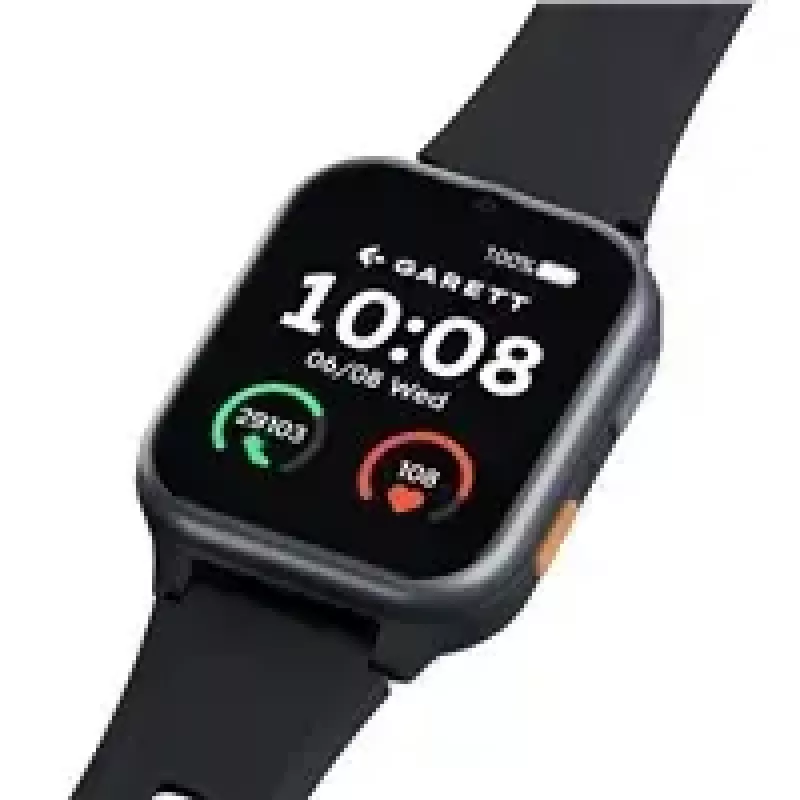 Viedpulkstenis Garett Vita 4G Melns — senioru pulkstenis, sirdsdarbības monitors, GPS, pedometrs, ūdensizturīgs