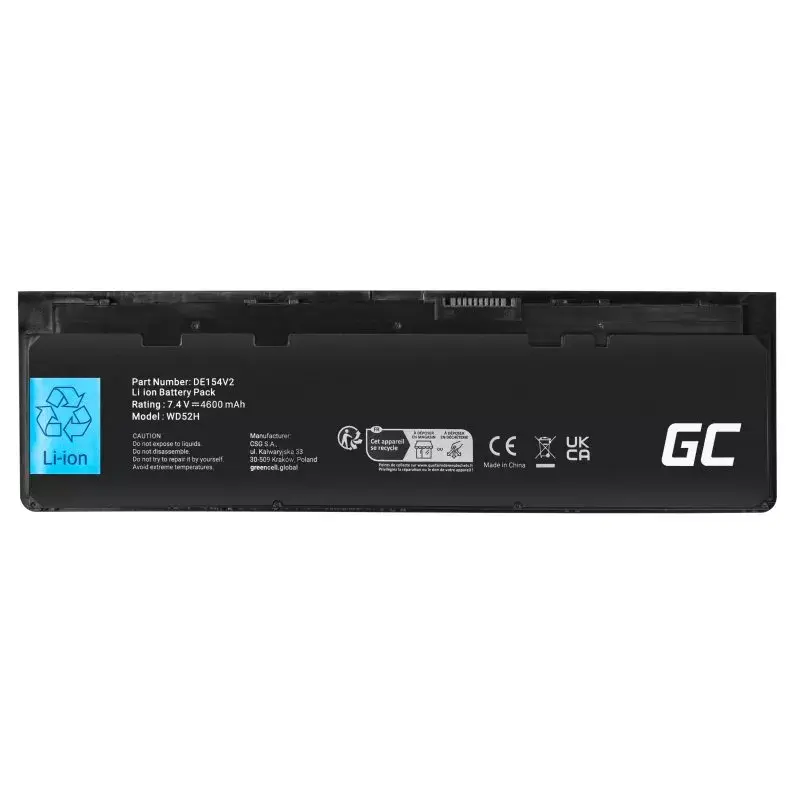 Baterija zaļa Cell DE154V2 priekš DELL Latitude E7240 E7250