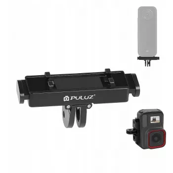 Puluz ātri atvienojams 1/4 collas stiprinājums GoPro stila kamerām — saderīgs ar Insta360 X5 X4 Air Ace Pro 2
