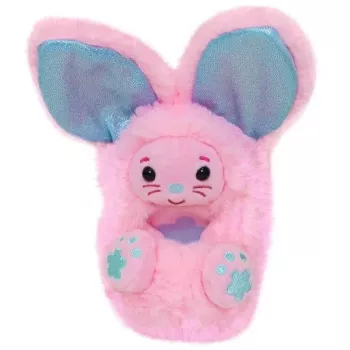 Interaktīva plīša rotaļlieta Epee Kulisie Bunny Flora – animēts zaķītis, mīkstā rotaļlieta