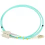 Šķiedru optikas ielāpu vads Extralink LC/UPC uz LC/UPC OM4 duplekss 3mm 5m
