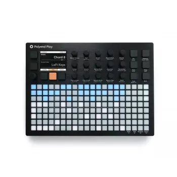 Groovebox Polyend Play - Polyend aparatūras groovebox, kompakta autonoma sekvencētājs un sempleris