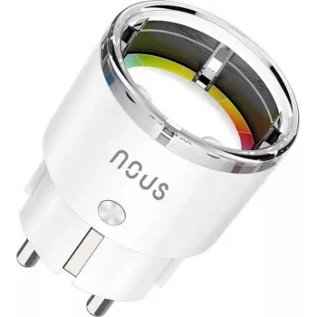 Nous A1Z Zigbee 15A viedais spraudnis ar jaudas mērīšanu