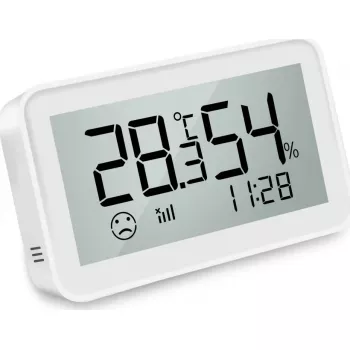 Temperatūras un gaisa kvalitātes sensors Nous E6 ZigBee 3.0, modelis E6