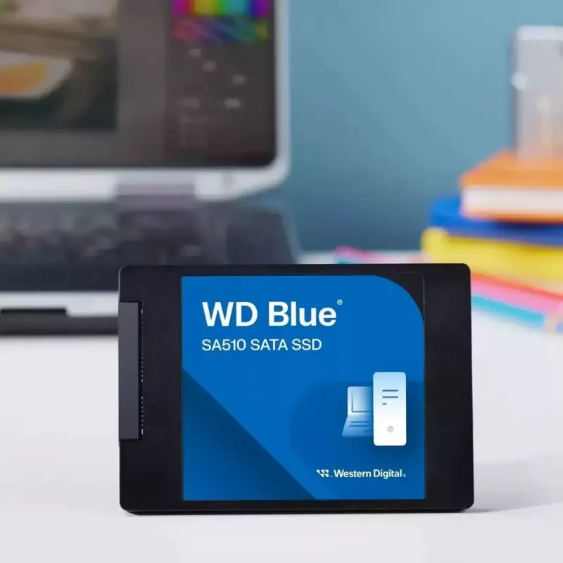 2,5 collu SATA SSD Western Digital WD Blue 500GB WDS500G5B0A 2,5 collu SATA III