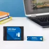 2,5 collu SATA SSD Western Digital WD Blue 500GB WDS500G5B0A 2,5 collu SATA III