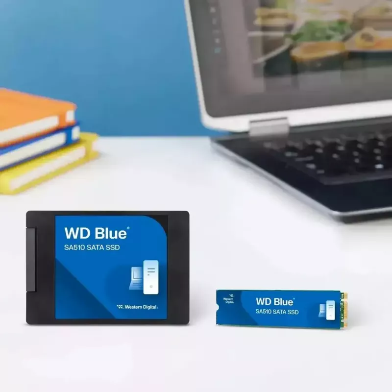 2,5 collu SATA SSD Western Digital WD Blue 500GB WDS500G5B0A 2,5 collu SATA III
