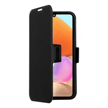 Maciņveida vāciņš Screenor Clever Galaxy A36/A56 17 cm Melns