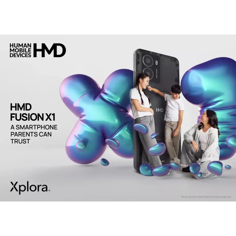 Viedtālrunis HMD FUSION X1 DS TA-1672 6,56 collu 128 GB melns
