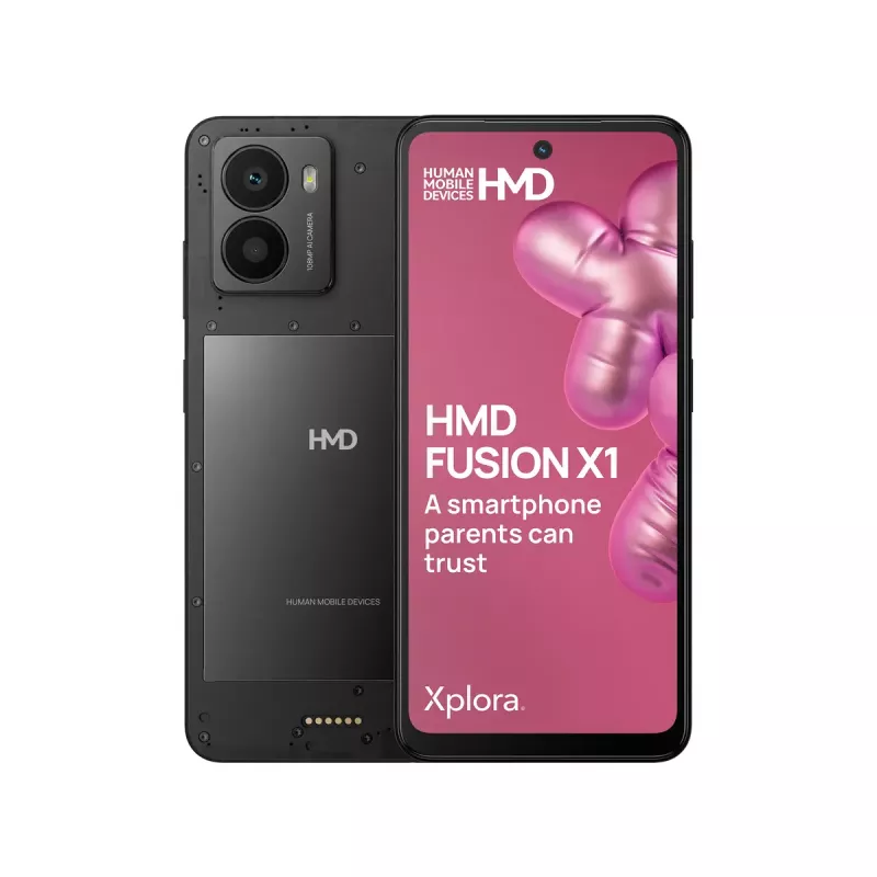 Viedtālrunis HMD FUSION X1 DS TA-1672 6,56 collu 128 GB melns