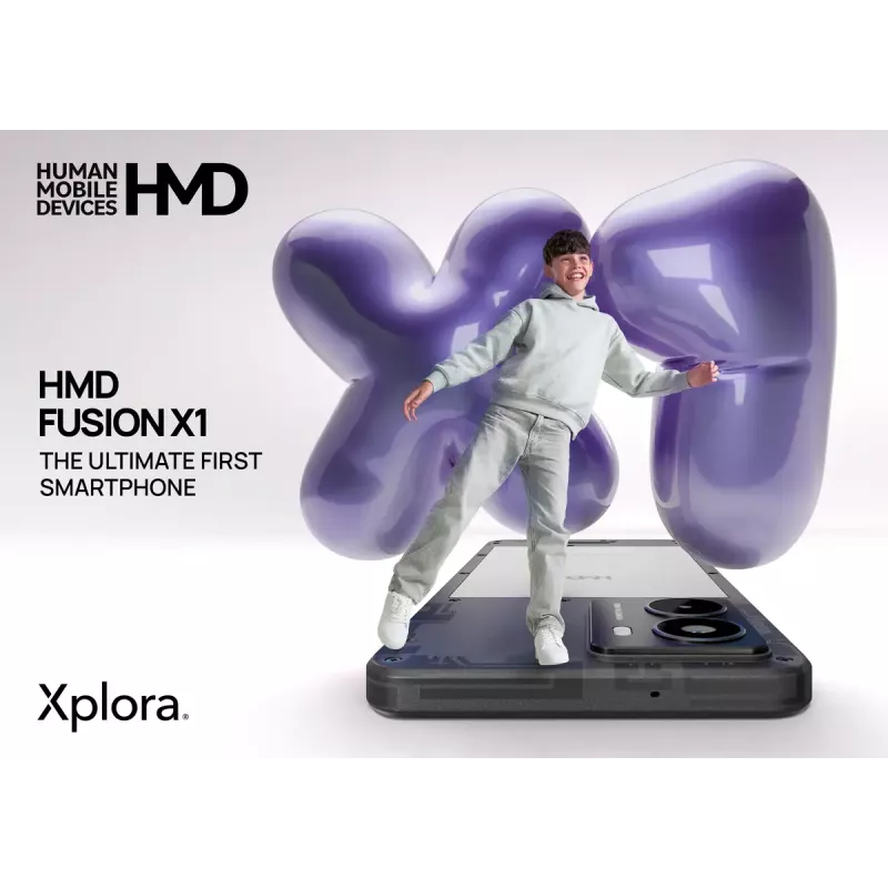 Viedtālrunis HMD FUSION X1 DS TA-1672 6,56 collu 128 GB melns