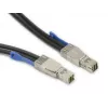 External MiniSAS HD kabelis Supermicro CBL-SAST-0573, 1 m, MiniSAS–MiniSAS, melns