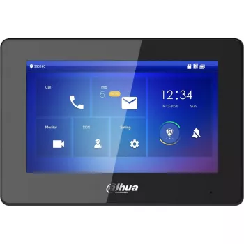 Video durvju zvana monitors DAHUA VTH5422HB-W 7 collu skārienekrāns Wi‑Fi