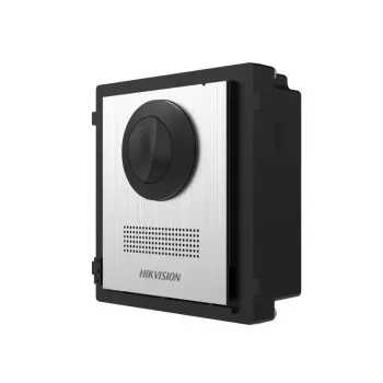 Video durvju sakaru sistēma Hikvision DS-KD8003-IME1(B)/NS 2 MP melna nerūsējošais tērauds