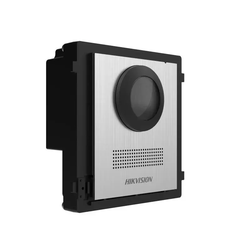 Video durvju sakaru sistēma Hikvision DS-KD8003-IME1(B)/NS 2 MP melna nerūsējošais tērauds