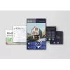 Video durvju sakaru sistēma Hikvision DS-KD8003-IME1(B)/NS 2 MP melna nerūsējošais tērauds
