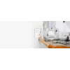 Video durvju sakaru sistēma Hikvision DS-KD8003-IME1(B)/NS 2 MP melna nerūsējošais tērauds