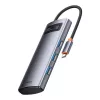 USB-C uz 4x USB 3.0 centrmezgls Baseus WKWG070013 — USB-C uz četriem USB-A 3.0 portiem
