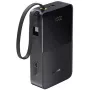 Ārējais akumulators Baseus EnerFill Bipow2 Pro — 20000 mAh, PD 3.0 un QC 3.0, 22,5 W, 1×USB-A + 1×USB-C, melns, līdz 3 ierīcēm