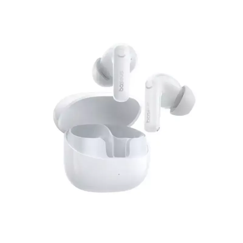 Austiņas Baseus Bass BP1 True Wireless Stereo (TWS) Ievietojamās, Bluetooth, Balta