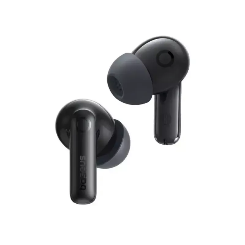Baseus Bass BP1 Pro TWS austiņas ausīs, Bluetooth 6.0, ANC, kosmiski melnas