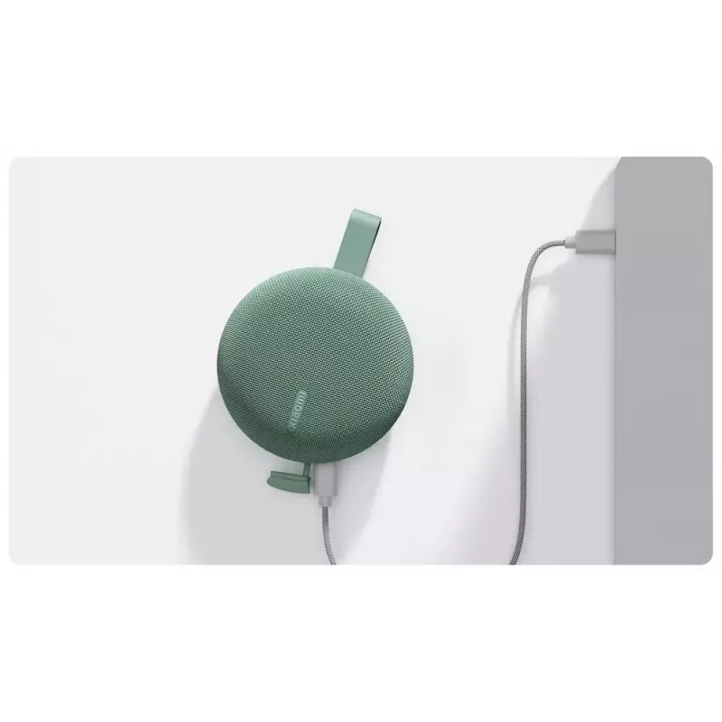 Pārnēsājams mono Bluetooth skaļrunis Xiaomi Bluetooth Speaker Essential — 5 W RMS, USB-C, 1000 mAh, zaļš