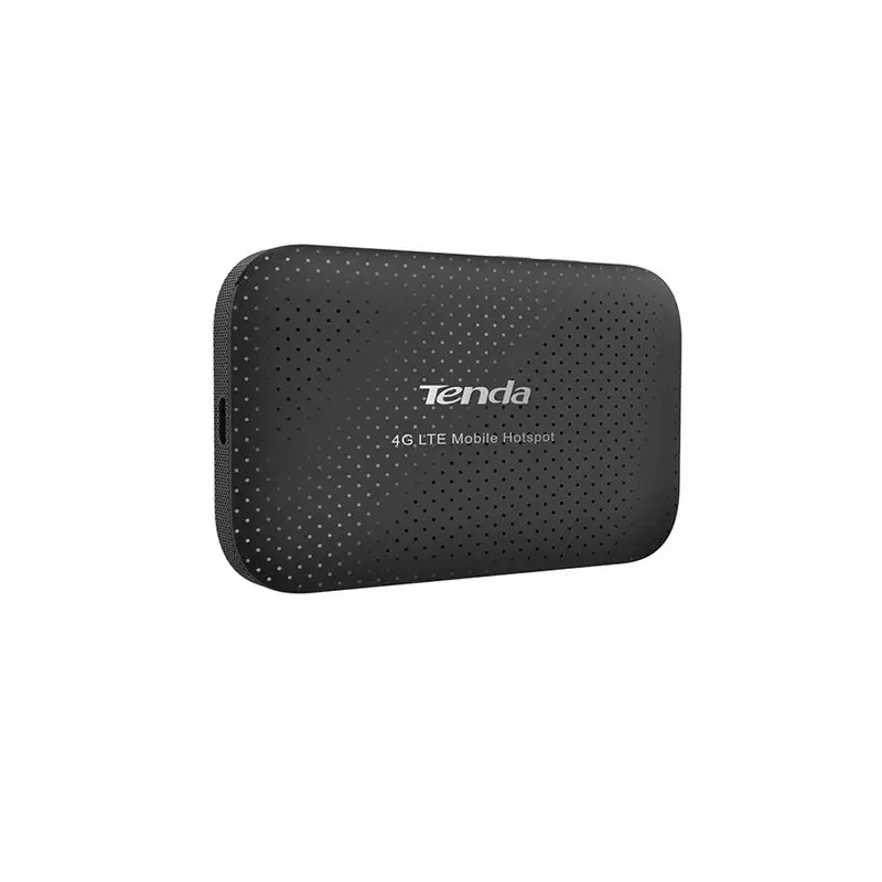 Pārnēsājams maršrutētājs TENDA 4G185 — vienjoslas 2,4 GHz, Wi‑Fi 4 (802.11n), LTE 4G, 150 Mb/s, SIM slots, USB, iekšējās 2 antenas, darbināms ar baterijām