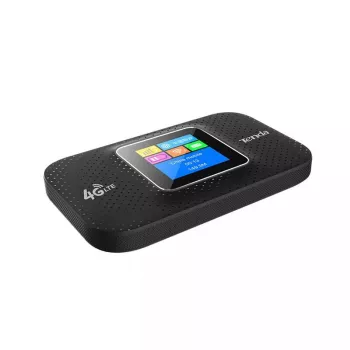 Pārnēsājams maršrutētājs TENDA 4G185 — vienjoslas 2,4 GHz, Wi‑Fi 4 (802.11n), LTE 4G, 150 Mb/s, SIM slots, USB, iekšējās 2 antenas, darbināms ar baterijām