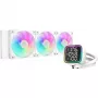 CPU šķidruma dzesētājs DeepCool LD360 balta ar 360 mm radiatoru