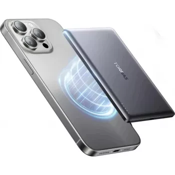 Ārējais akumulators Lexon MINIMAG POWER BANK DARK pelēka X00PB4001