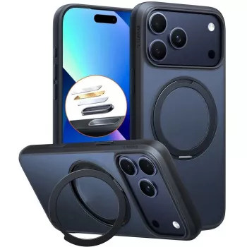 Torras aizsargapvalks iPhone 17 Pro Max — PRO SERIES, melns