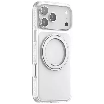 Telefona vāciņš Torras Ostand R Fitness Series iPhone 17 Pro Max, caurspīdīgs aizsargvāciņš