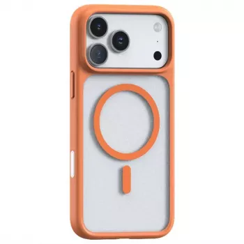 Torras Guardian Magnetic sērijas vāciņš iPhone 17 Pro — oranžs