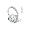 Austiņas HAVIT Fuxi-H8 — bezvadu un vadu, Bluetooth, 20–20000 Hz, 10 m diapazons, 300 g, baltas
