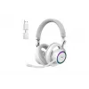 Austiņas HAVIT Fuxi-H8 — bezvadu un vadu, Bluetooth, 20–20000 Hz, 10 m diapazons, 300 g, baltas