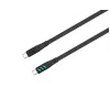 Havit CB6254 USB Type C uz USB Type C uzlādes kabelis 1 m melns