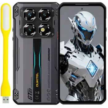 Viedtālrunis OukiTel WP60 5G 7,2 collas 12/512GB 10000mAh Melns
