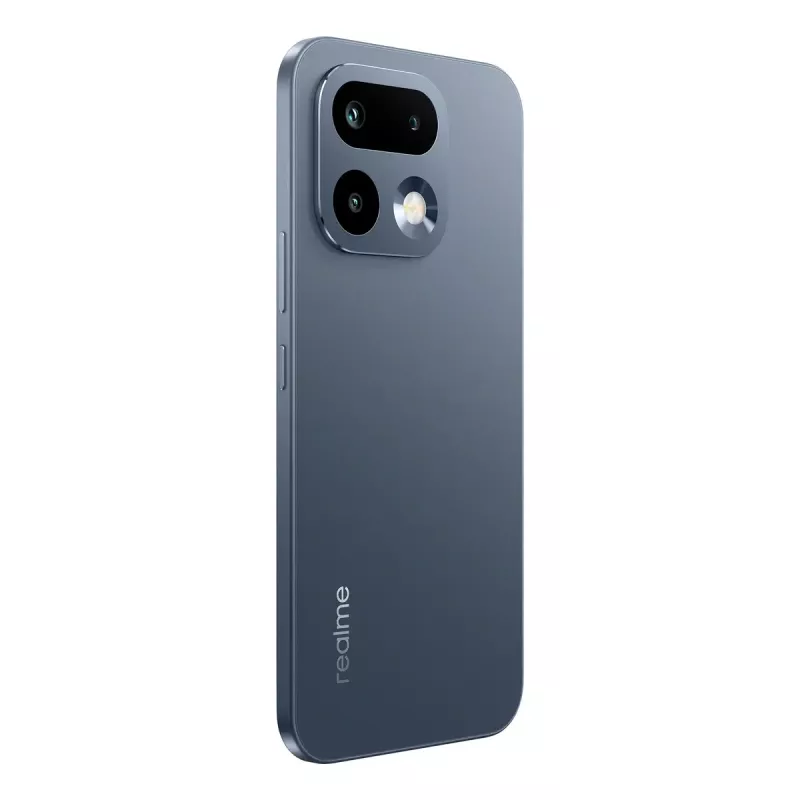Viedtālrunis REALME 16 PRO — 6,8 collas (17,3 cm) 5G, MediaTek Dimensity, 8 GB RAM, 256 GB, 200 MP dubultā kamera, 6500 mAh, Pelēks