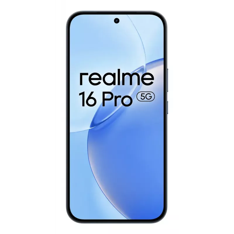 Viedtālrunis REALME 16 PRO — 6,8 collas (17,3 cm) 5G, MediaTek Dimensity, 8 GB RAM, 256 GB, 200 MP dubultā kamera, 6500 mAh, Pelēks