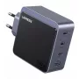 Sienas lādētājs UGREEN X570 140W 4 portu GaN ātrais lādētājs ES — 4 USB-C/USB-A porti, GaN tehnoloģija, 140W maks.