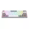 Mehāniskā tastatūra REDRAGON K617-RGB Fizz vadu USB pelēka balta