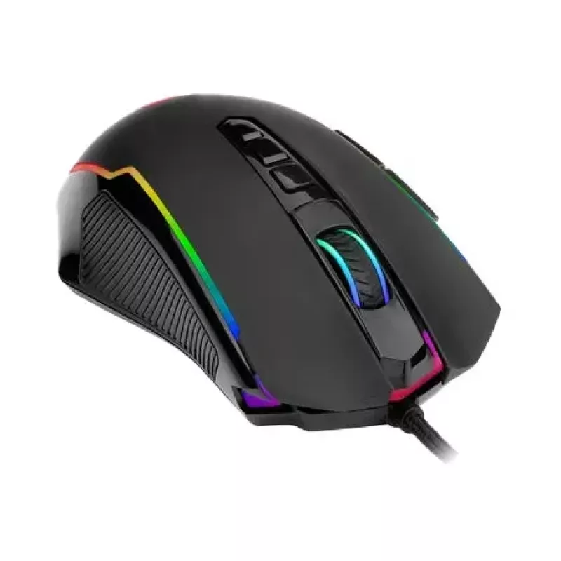 Spēļu pele REDRAGON M910-K Ranger — vadu USB Type-C, melna, 0.1304 kg