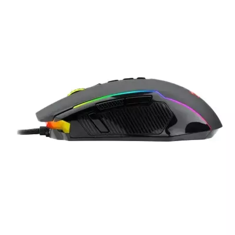 Spēļu pele REDRAGON M910-K Ranger — vadu USB Type-C, melna, 0.1304 kg