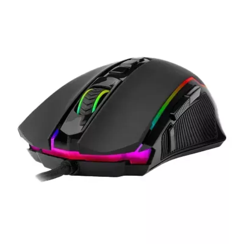 Spēļu pele REDRAGON M910-K Ranger — vadu USB Type-C, melna, 0.1304 kg