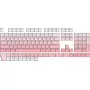 Mehāniskā tastatūra REDRAGON A139 Ombre Pink ar RGB fona apgaismojumu