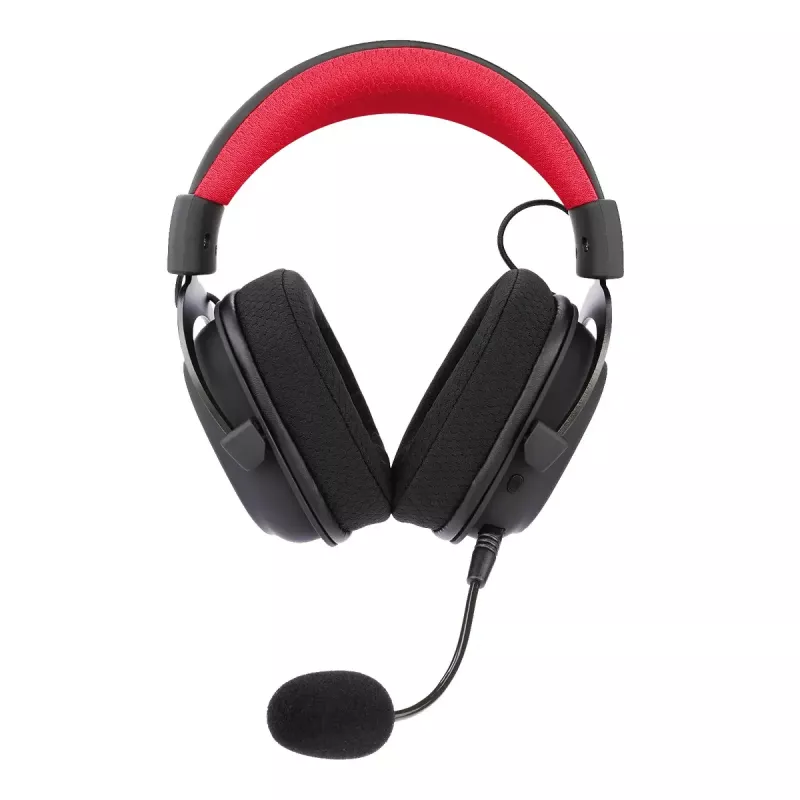 Vadu Bluetooth pārliekamas austiņas REDRAGON H510 Zeus Pro RGB — 20–20000 Hz, 1,8 m kabelis, Melns