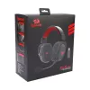 Vadu Bluetooth pārliekamas austiņas REDRAGON H510 Zeus Pro RGB — 20–20000 Hz, 1,8 m kabelis, Melns