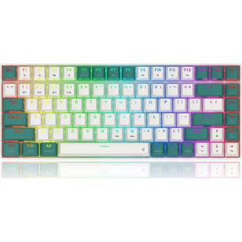 Mehāniskā tastatūra REDRAGON K678WG-RGB-PRO ar RGB fona apgaismojumu un programmējamiem taustiņiem