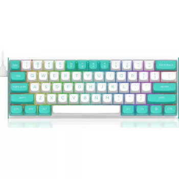 Mehāniskā tastatūra REDRAGON K683WB RGB — bezvadu Bluetooth 5.0, kompakts izkārtojums