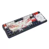 Mehāniskā tastatūra REDRAGON K686AK-RGB-PRO — RF bezvadu + USB, tumši zila balta, 1,5 m kabelis